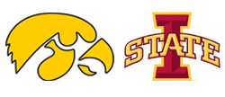 College football - ISU and Iowa Hawkeyes