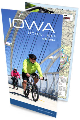 Iowa Bicycle Map