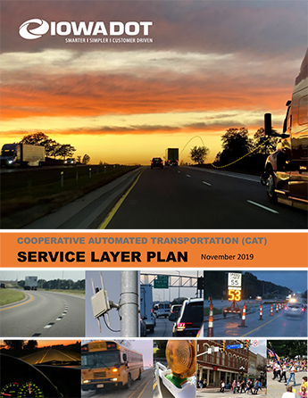 Cooperative Automated Transportation (CAT) Service Layer Plan