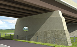 Loess Hills Bridges concept drawing