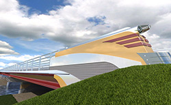 Streamliner Bridge concept drawing