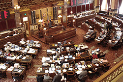 Iowa Senate at work