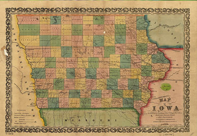 Historic Rail Map 1855