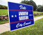 Political campaign sign