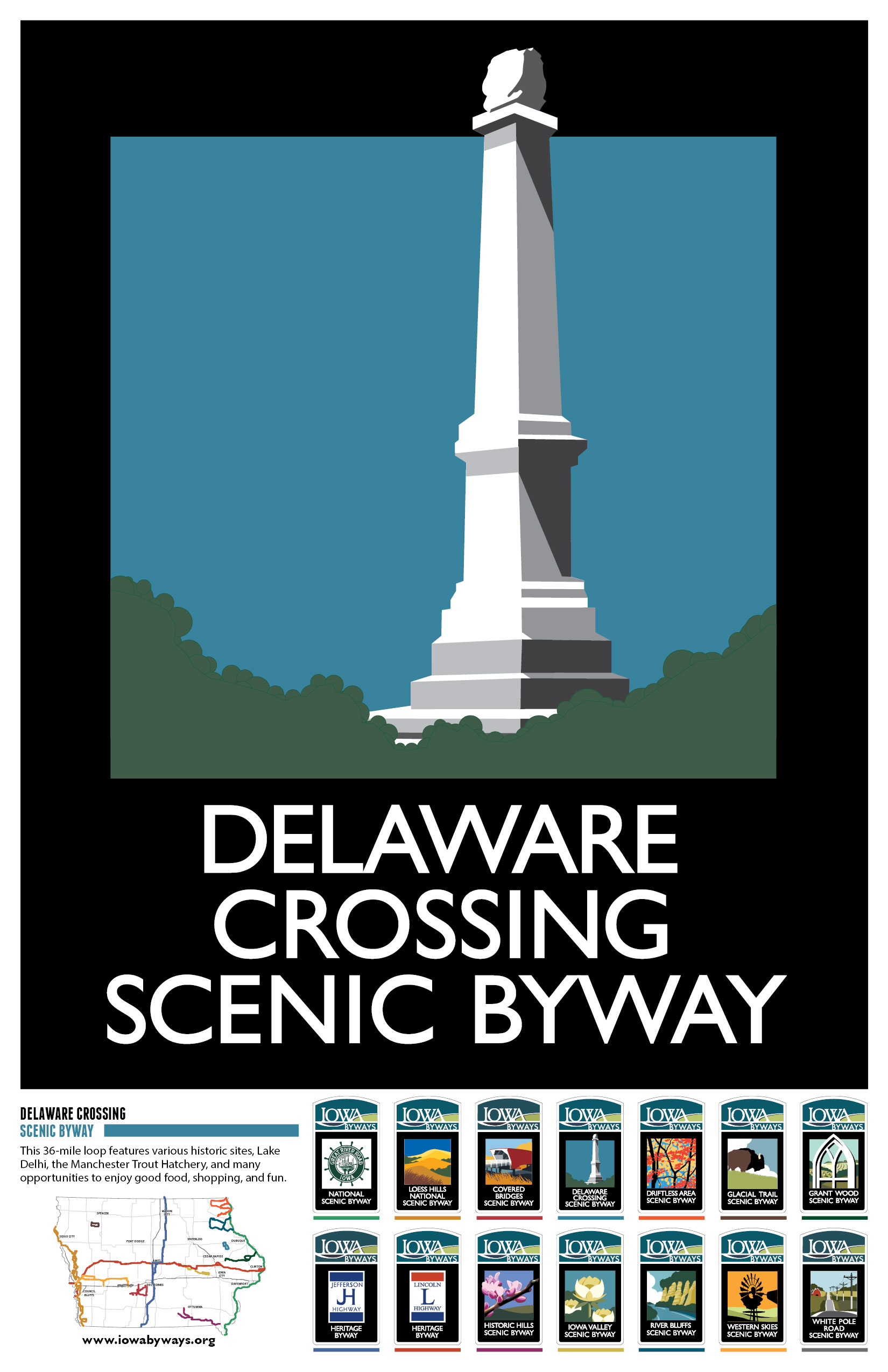 Delaware Crossing Poster