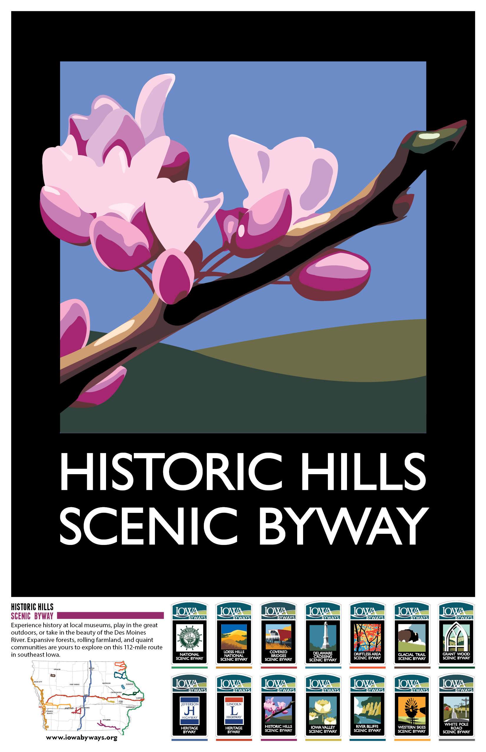 Historic Hills Poster