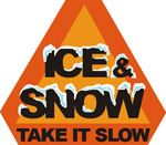 Ice and Snow Take it Slow logo