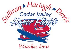 Decal Plate - Sullivan Hartogh Davis Cedar Valley Honor Flight Organization