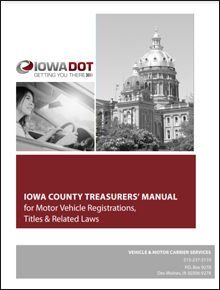 iowa treasurers manual county motor vehicle