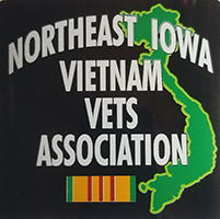 Decal Plate - Northeast Iowa Vietnam Vets Association