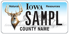 Natural Resources Deer License Plate