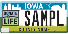 Organ and Tissue Donor Awareness License Plate
