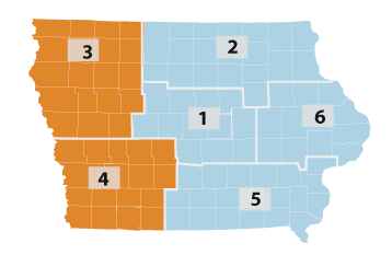 Map of district 4