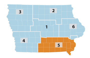 Map of district 5