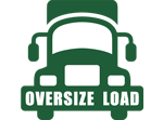 Oversize overweight permit icon