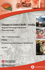 Chicago to Council Bluffs-Omaha Regional Passenger Rail System Planning Study