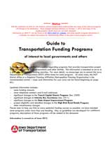 Guide to Transportation Funding Programs