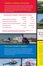 Aviation fact sheet brochure