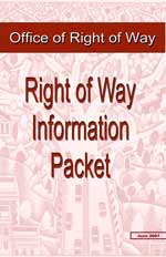 Right of Way Information Packet (LPA manual)