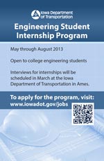 Engineering Student Internship Program brochure