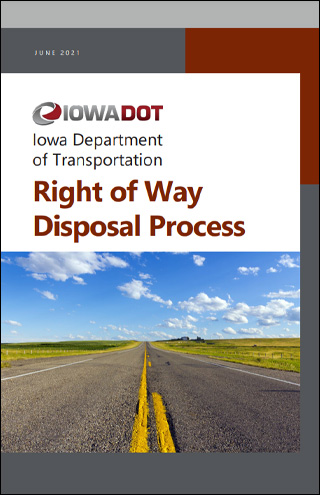 Right of Way Disposal Process Report brochure 