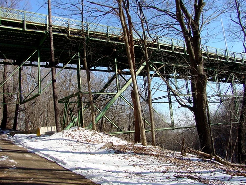 Photo of the Cascade Bridge in Des Moines County, Iowa