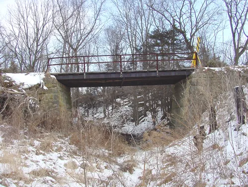 Photo of the Dry Run Bridge in Clayton County, Iowa