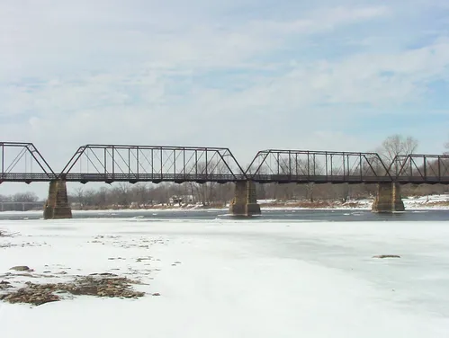 Bentonsport Bridge over the Des Moines River