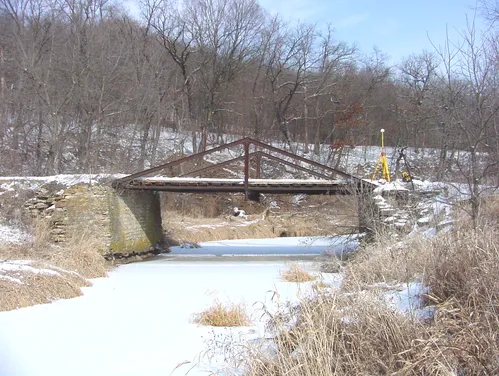 Ten Mile Creek Bridge in Winneshiek County