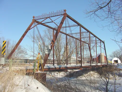 photo of the Fort Atkinson bridge in Winneshiek County, Iowa