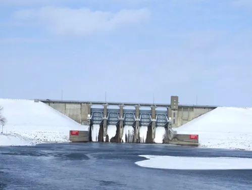 Red Rock Dam Bridge: Marion County