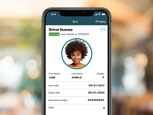 Sample of the Iowa Mobile App