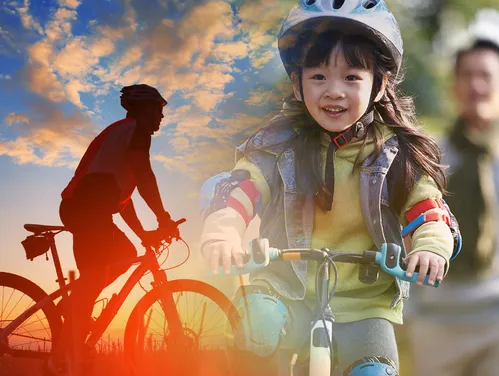 Iowans enjoying bike trails