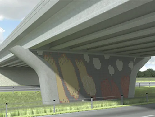 Monarch Butterfly Highway Bridge