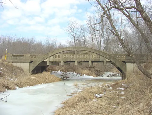 Photo of the Big Creek Bridge II in Boone County, Iowa.