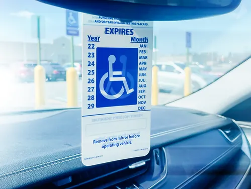 Disabilities Placard
