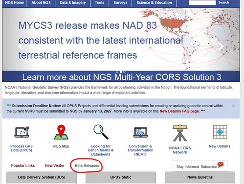 NGS Homepage
