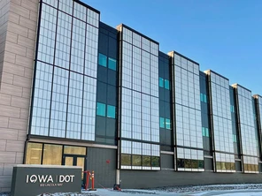 Iowa DOT Lincoln Way Entrance