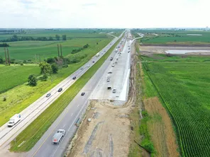 I-35 Ankeny to Huxley Construction