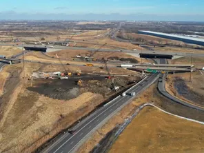 Northeast Mixmaster Interchange Construction Video