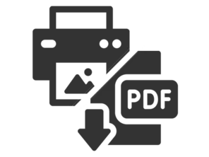 Print or Create PDF