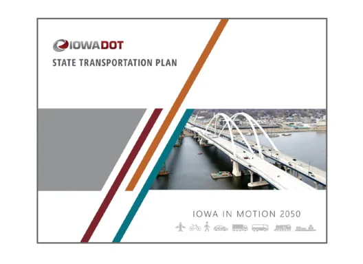 Cover of the State Transportation Plan