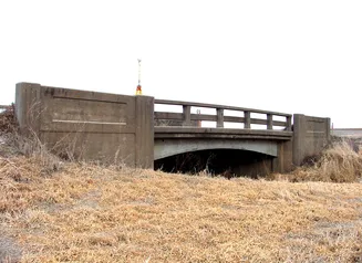 Photo of the 120th Street Bridge in Muscatine County, Iowa