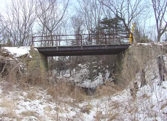 Photo of the Dry Run Bridge in Clayton County, Iowa