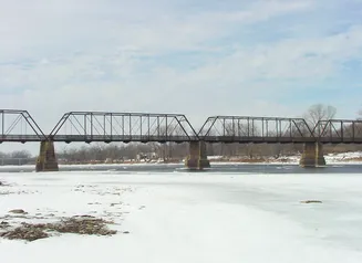 Bentonsport Bridge over the Des Moines River