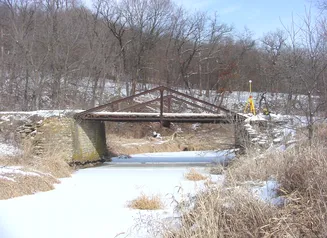 Ten Mile Creek Bridge in Winneshiek County
