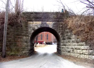 Photo of the IANR Railroad Underpass in Linn County, Iowa