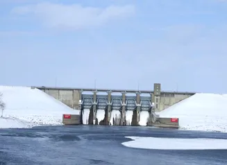 Red Rock Dam Bridge: Marion County