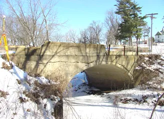 Photo of the 325th Street Bridge in Story County, Iowa