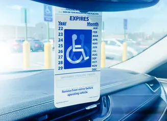 Disabilities Placard